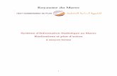 Système d’Information Statistique au Maroc Réalisations et ...