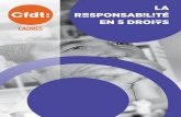 LA RESPONSABILITÉ EN 5 DROITS - Cadres | CFDT