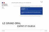LE GRAND ORAL - Académie de Créteil