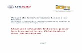 Manuel d’audit Interne pour les Inspections Générales des ...