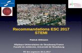Recommandations ESC 2017 STEMI - chru-strasbourg.fr