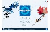 TARIFS France