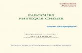 PARCOURS PHYSIQUE CHIMIE - Dyrassa