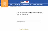 La désindustrialisation en France - economie.gouv.fr