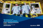 Rapport ANNUEL - Urgences-santé