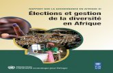 RAPPORT SUR LA GOUVERNANCE EN AFRIQUE III Élections et ...