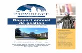 Rapport annuel de gestion - CHSLD Providence–Saint-Joseph