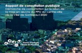 Rapport de consultation publique - Gatineau