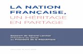 UN HÉRITAGE EN PARTAGE - Vie publique.fr