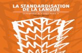 La standardisation de La Langue - UPV/EHU