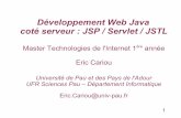 Développement Web Java coté serveur : JSP / Servlet / JSTL