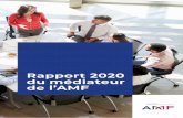 Rapport 2020 du médiateur de l’AMF