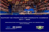 RAPPORT DE PROFILAGE DES MIGRANTS IVOIRIENS 2017 2020