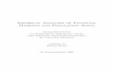 Empirical Analyses of Financial Markets and Population Aging