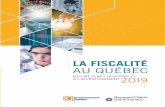 La fiscalité au Québec 2019