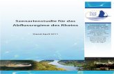 Szenarienstudie für das Abflussregime des Rheins