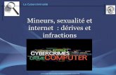 Mineurs, sexualité et internet : dérives et infractions