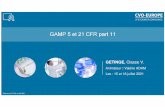 GAMP 5 et 21 CFR part 11 - institute.cvo-europe.com