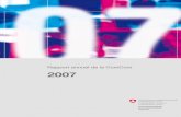 Rapport annuel de la ComCom 2007