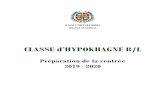 CLASSE d’HYPOKHAGNE B - lycée - prépa