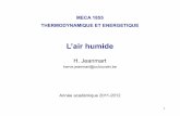 L’air humide - cours, examens