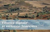 Finance digitale et inclusion financière