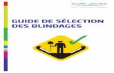 GUIDE DE SÉLECTION DES BLINDAGES - Canalisateurs