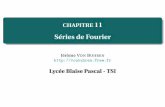 Chapitre 11 - Séries de Fourier - Présentation
