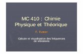 MC 410 : Chimie Physique et Théorique