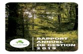 RAPPORT ANNUEL DE GESTION 2 0 1 9 - Ecotree