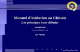 Manuel d’initiation au Chinois - Les Pascals