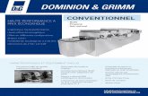 Évaporateur haute performance - Dominion & Grimm