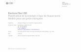 Business Plan UBS Planification de la stratégie et base de ...