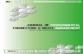 JOURNAL OF ENVIRONMENTAL ENGINEERING & WASTE …
