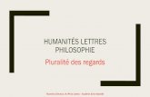 Humanités lettres philosophie - ac-aix-marseille.fr
