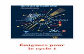 Énigmes pour le cycle 1 - ac-lille.fr