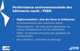 Performance environnementale des bâtiments neufs : PEBN