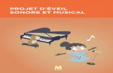 PROJET D’ÉVEIL SONORE ET MUSICAL - Metz