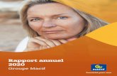 Rapport annuel 2020 - Assurances, Banque, Santé