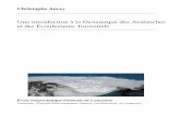Une introduction à la Dynamique des Avalanches et des ...