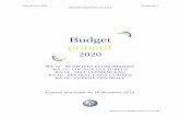 Budget primitif - Grenoble