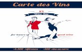 Carte des Vins - LE 5 WINE BAR