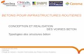 BETONS POUR INFRASTRUCTURES ROUTIERES