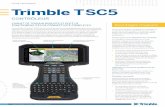 FICHE TECHNIQUE Trimble TSC5