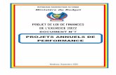 PROJET DE LOI DE FINANCES - budget.gouv.cd