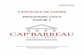 FASCICULE DE COURS - CAP'BARREAU