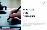 MANUEL DES CRÉATIFS - call for project