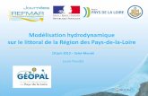 Modélisation hydrodynamique sur le littoral de la Région ...