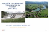 Barrage de Charmines Présentation du projet (2009-2016)