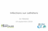 Infections sur cathéters - occitanie.ars.sante.fr
